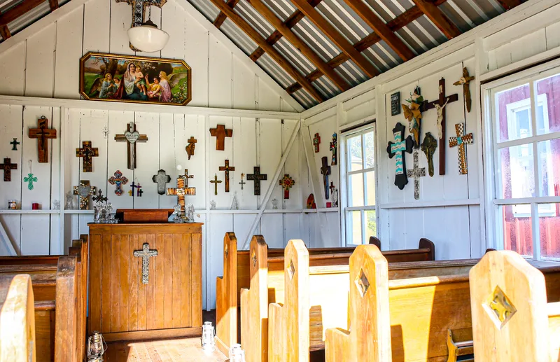 Inside the chapel